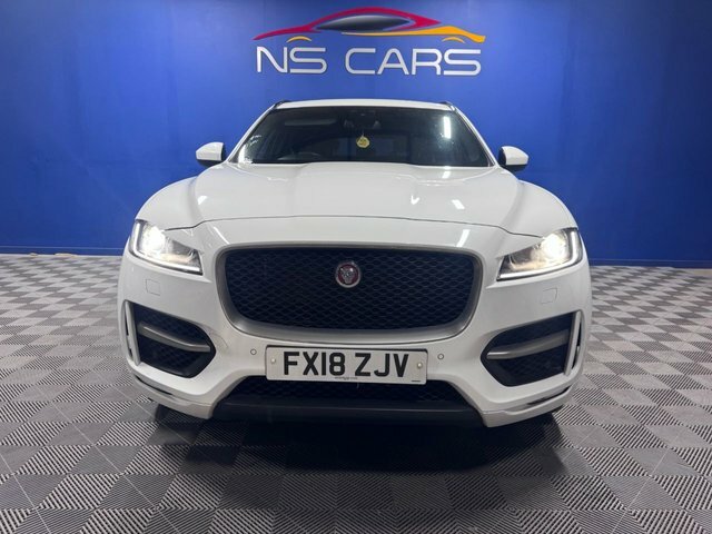 Jaguar F-Pace D180 R-sport Suv FX18ZJV White #5