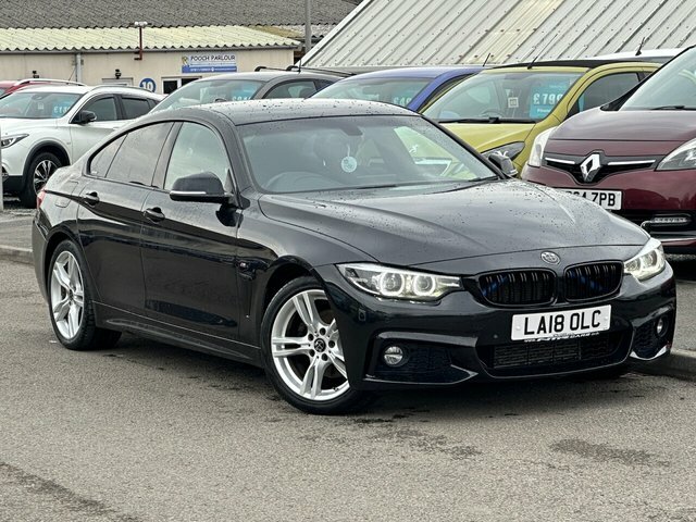 BMW 4 Series Gran Coupe 420D M Sport Hatchback Black
