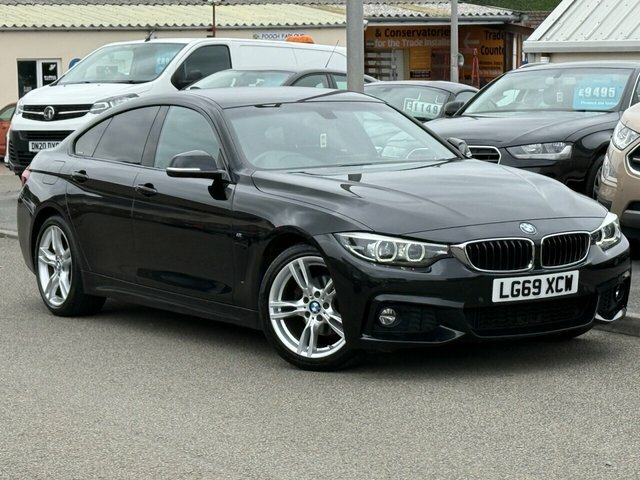 BMW 4 Series Gran Coupe 420I Gpf M Sport Black