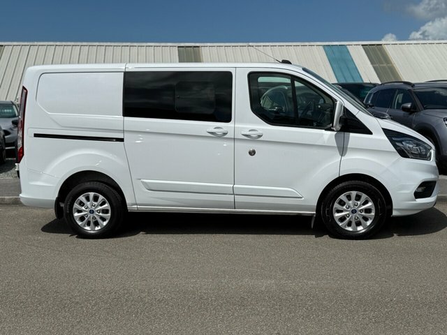 Ford Transit Custom 320 Ecoblue Limited Crew HT71NVH White #2