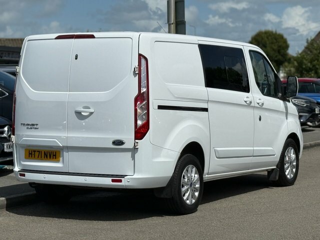 Ford Transit Custom 320 Ecoblue Limited Crew HT71NVH White #3