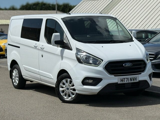 Ford Transit Custom 320 Ecoblue Limited Crew White