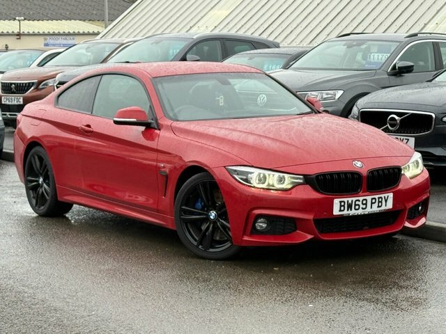BMW 4 Series Gran Coupe 430I M Sport Coupe Red