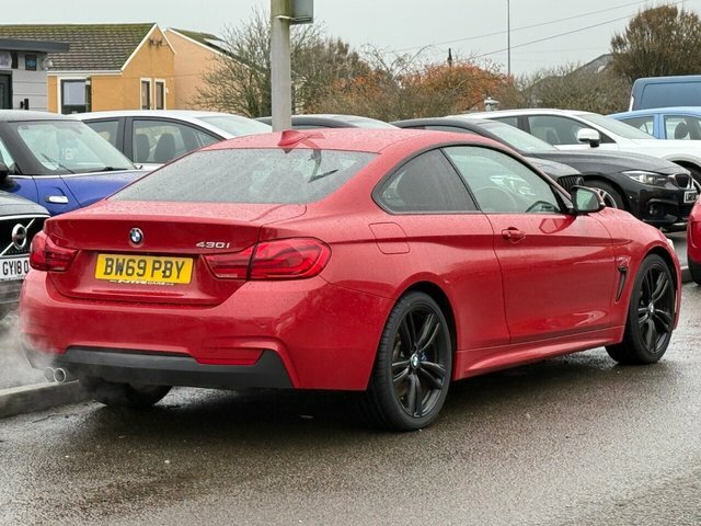 BMW 4 Series Gran Coupe 430I M Sport Coupe BW69PBY Red #3