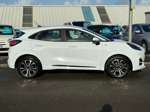 Ford Puma Ecoboost Mhev St-line Suv CK73LBA White #2