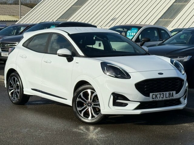 Ford Puma Ecoboost Mhev St-line Suv White