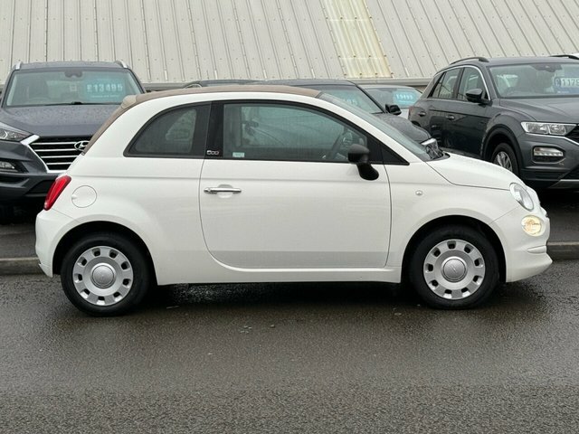 Fiat 500C Pop Convertible White #2