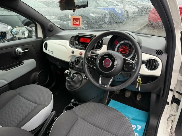 Fiat 500C Pop Convertible White #5