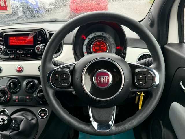 Fiat 500C Pop Convertible White #6
