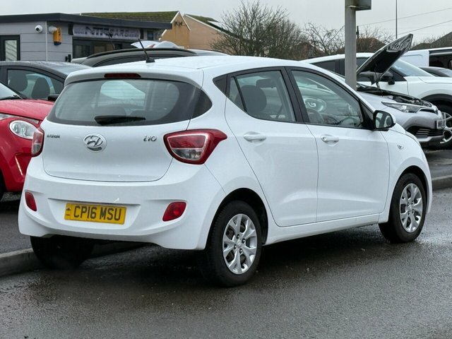 Hyundai I10 Se Hatchback CP16MSU White #3