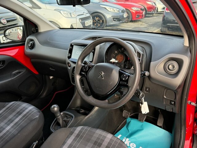 Peugeot 108 Active Hatchback HN18HNM Red #5