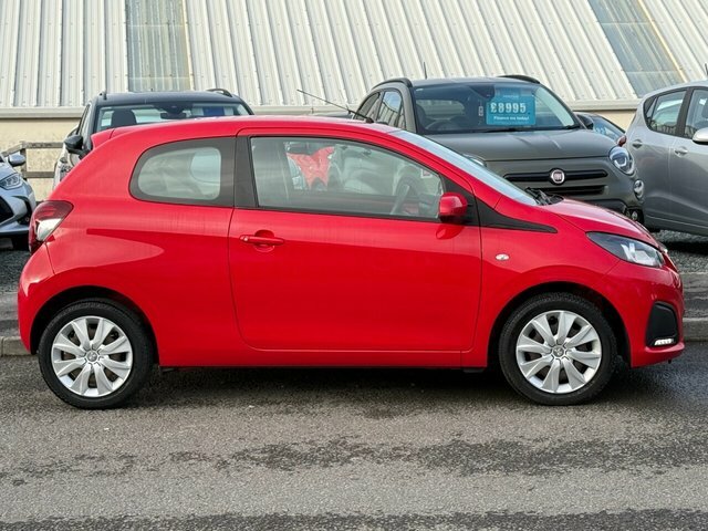 Peugeot 108 Active Hatchback HN18HNM Red #2