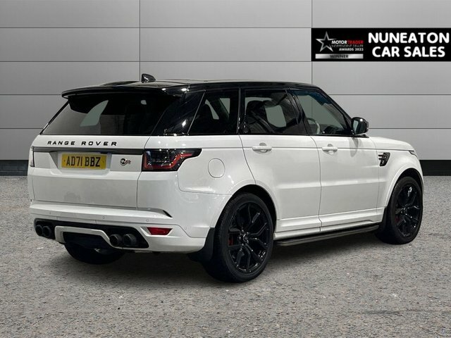 Land Rover Range Rover Sport 5.0 P575 V8 Svr Carbon Edition Suv AD71BBZ Black #3