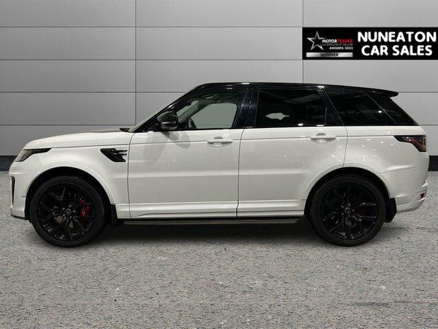Land Rover Range Rover Sport 5.0 P575 V8 Svr Carbon Edition Suv AD71BBZ Black #6
