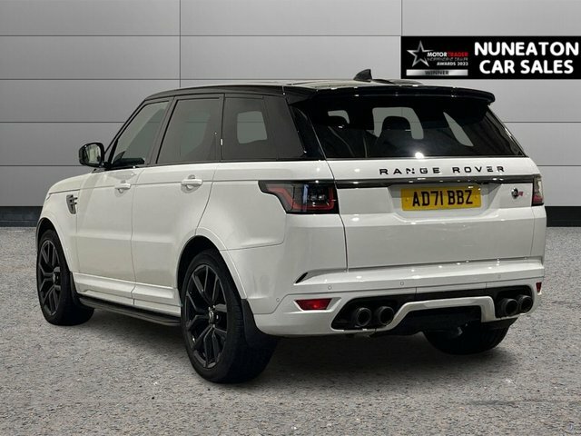 Land Rover Range Rover Sport 5.0 P575 V8 Svr Carbon Edition Suv AD71BBZ Black #5