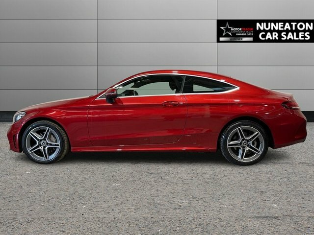 Mercedes-Benz C Class 2.0 C220d Amg Line Premium Coupe G-tr Red #6