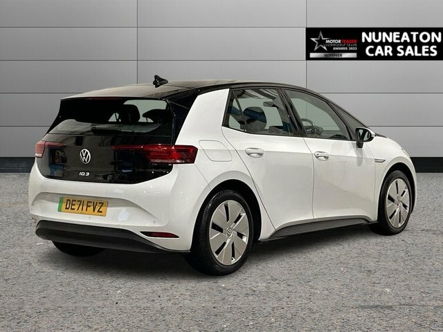 Volkswagen ID.3 Pro Performance 58Kwh Life Hatchback White #3