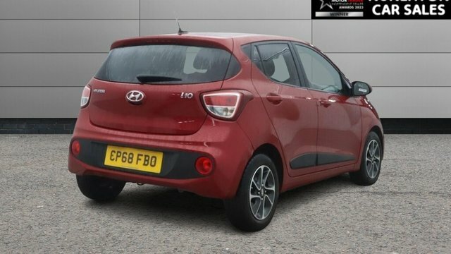Hyundai I10 1.2 Premium Hatchback Euro 6 87 Red #3