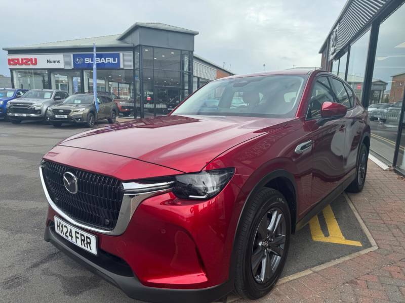 Mazda CX-60 3.3 E-skyactiv D Mhev Exclusive-line 4Wd Euro Red #4