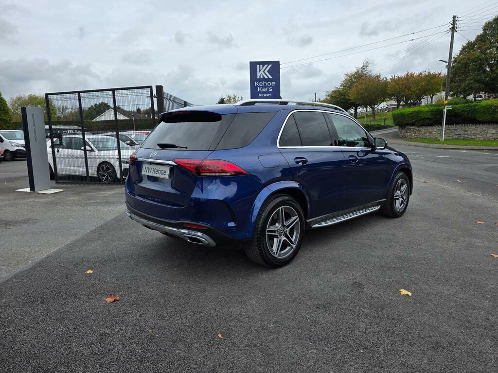 Mercedes-Benz GLE Class 2.0 Gle300d Amg Line G-tronic 4Matic Euro 6 S S Blue #4