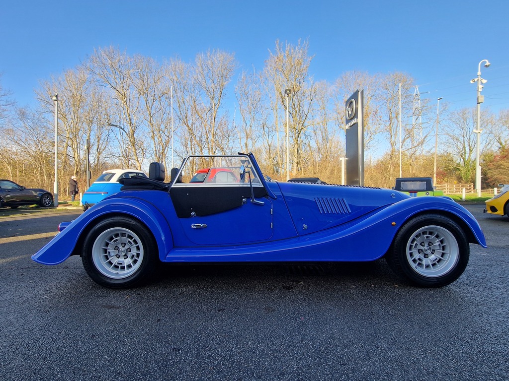 Morgan Plus Four Convertible Yellow #6