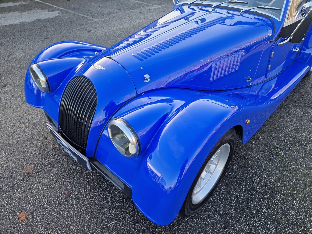 Morgan Plus Four Convertible Yellow #5