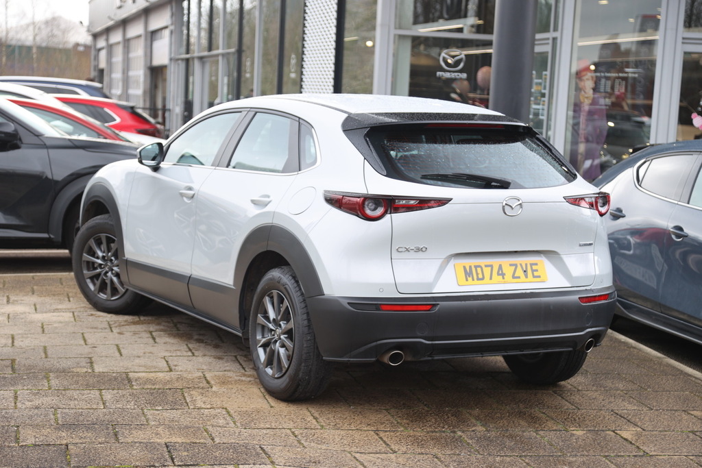 Mazda CX-30 2.5 E-skyactiv G Mhev 140 Centre-line MD74ZVE White #3