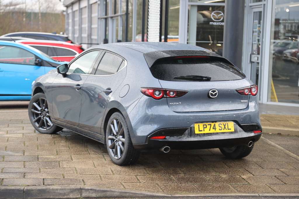 Mazda 3 2.5 E-skyactiv G Mhev 140 Exclusive-line LP74SXL Grey #3