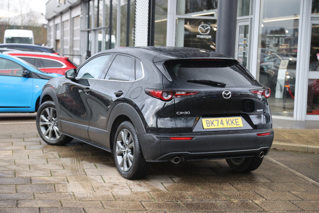 Mazda CX-30 2.5 E-skyactiv G Mhev 140 Exclusive-line Black #3