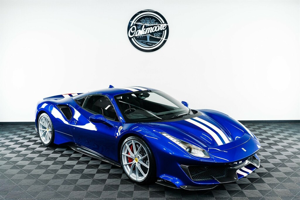 Ferrari 488 Coupe Blue