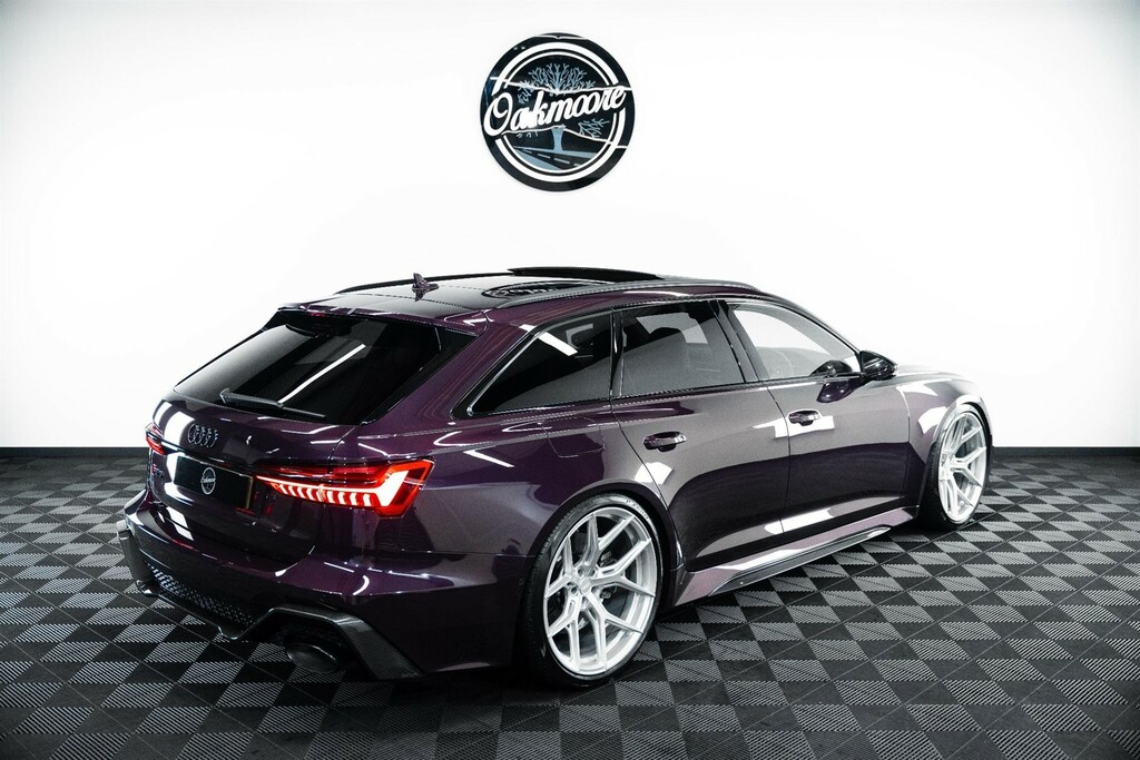 Audi RS6 Avant Estate YY21VXA Purple #4