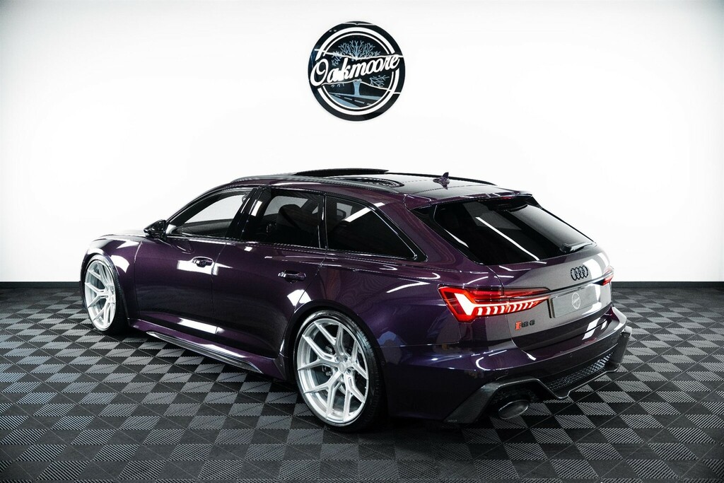 Audi RS6 Avant Estate YY21VXA Purple #3