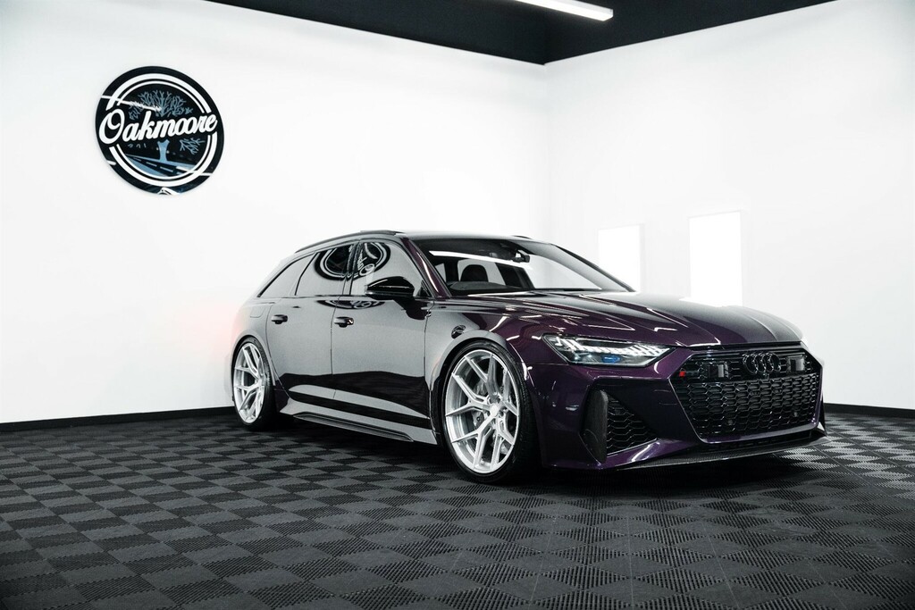 Audi RS6 Avant Estate YY21VXA Purple #5