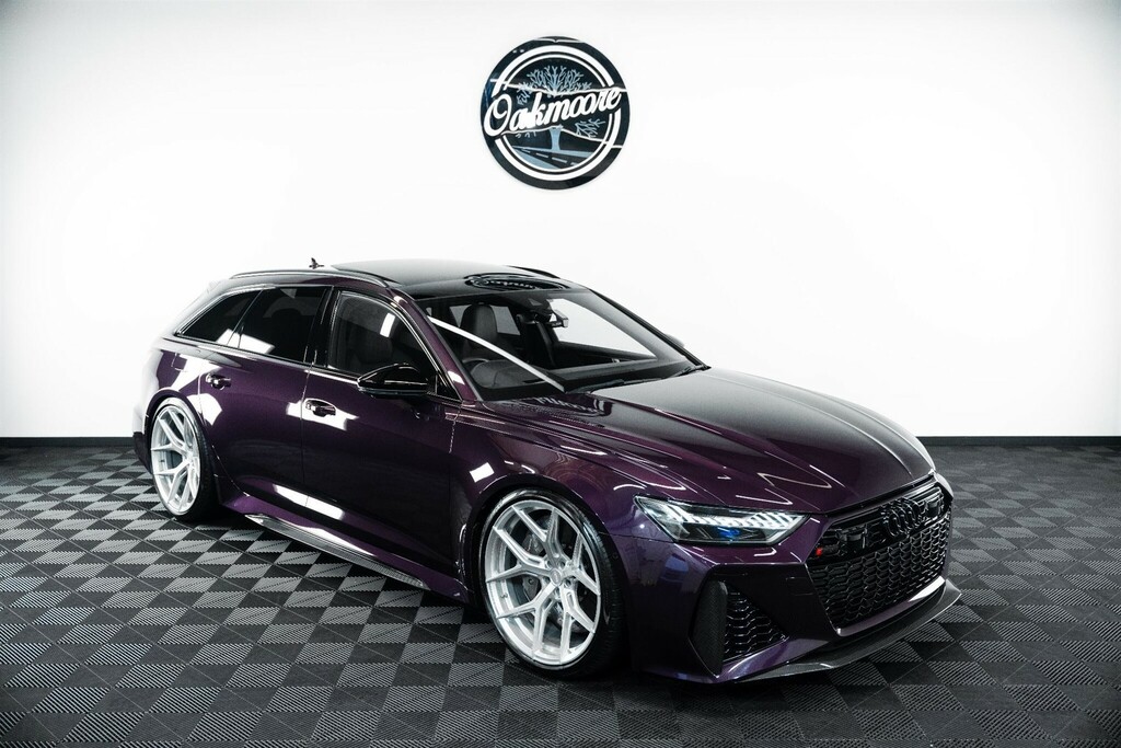 Audi RS6 Avant Estate Purple