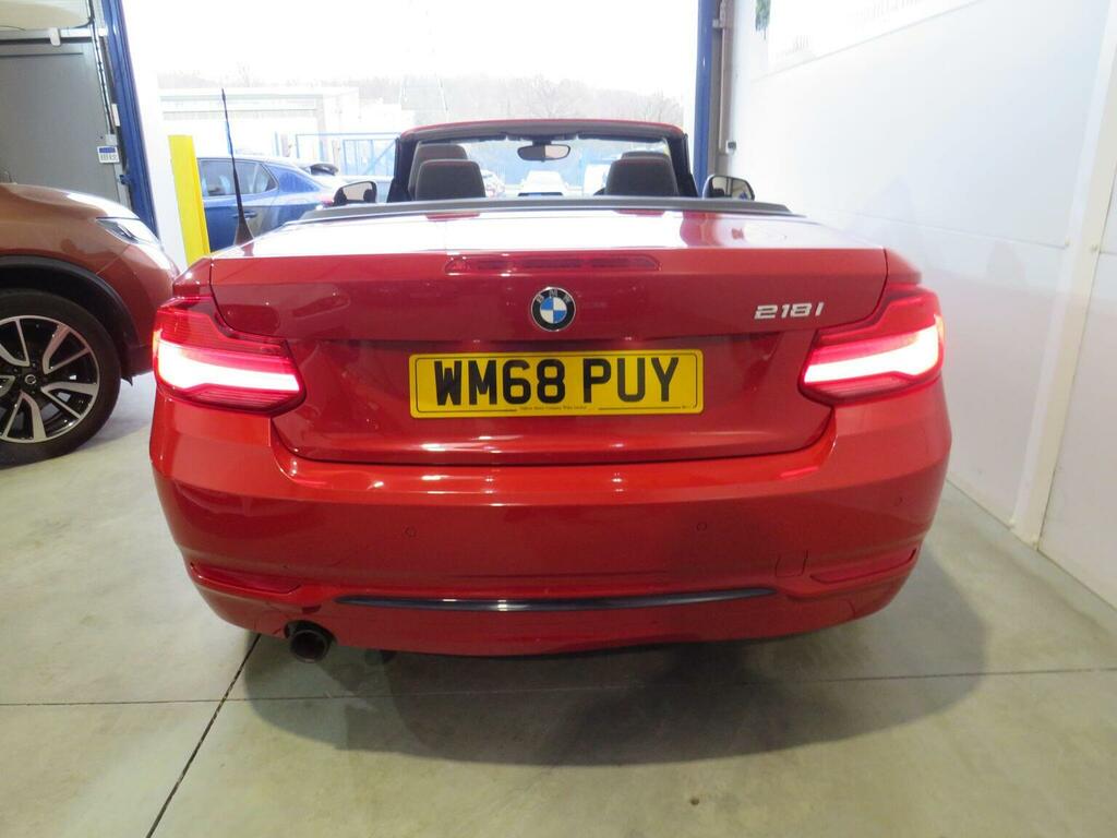 BMW 2 Series 1.5 218I Gpf Sport Euro 6 Ss WM68PUY Red #5