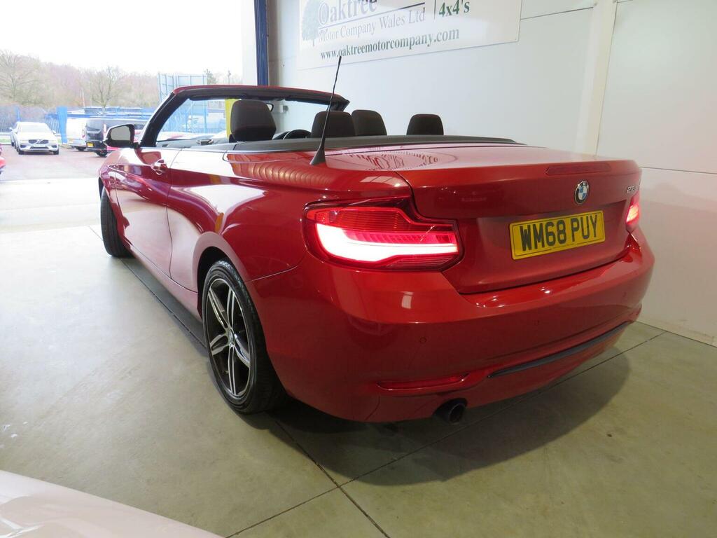 BMW 2 Series 1.5 218I Gpf Sport Euro 6 Ss WM68PUY Red #4