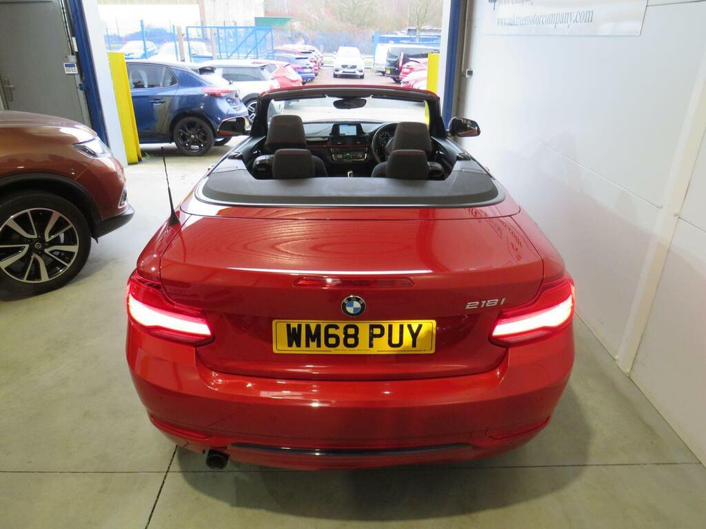BMW 2 Series 1.5 218I Gpf Sport Euro 6 Ss WM68PUY Red #6