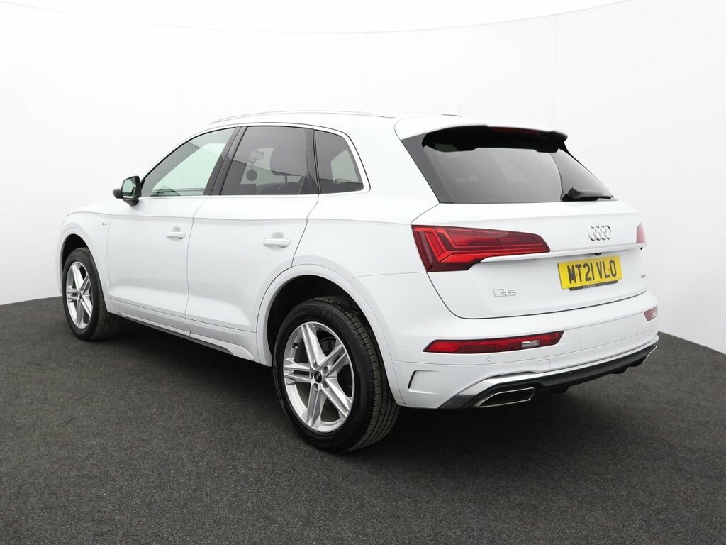 Audi Q5 2L Tfsi Quattro S Line MT21VLO White #5