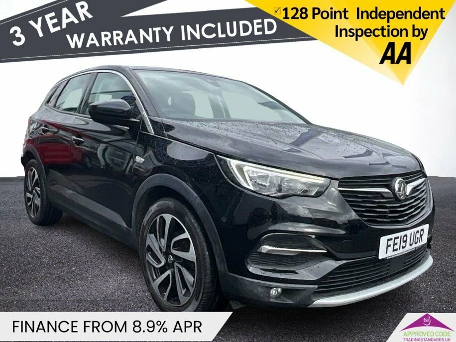 Vauxhall Grandland X 1.5L Elite Nav Ss Black