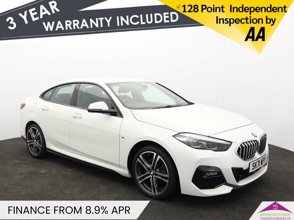 BMW 2 Series Gran Coupe 1.5L M Sport White