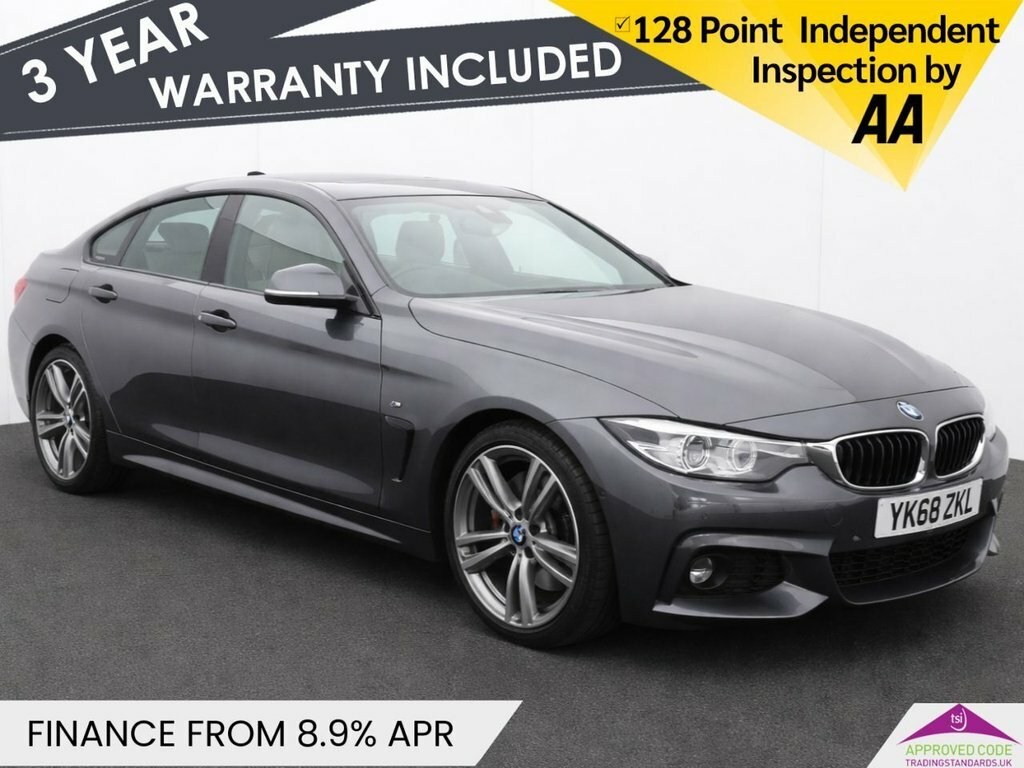 BMW 4 Series Gran Coupe 3L M Sport Grey