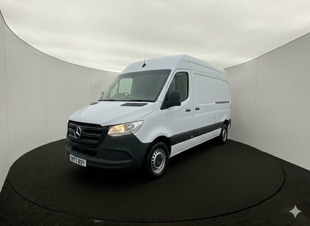 Mercedes-Benz Sprinter 2L Premium YH73BSY White #3