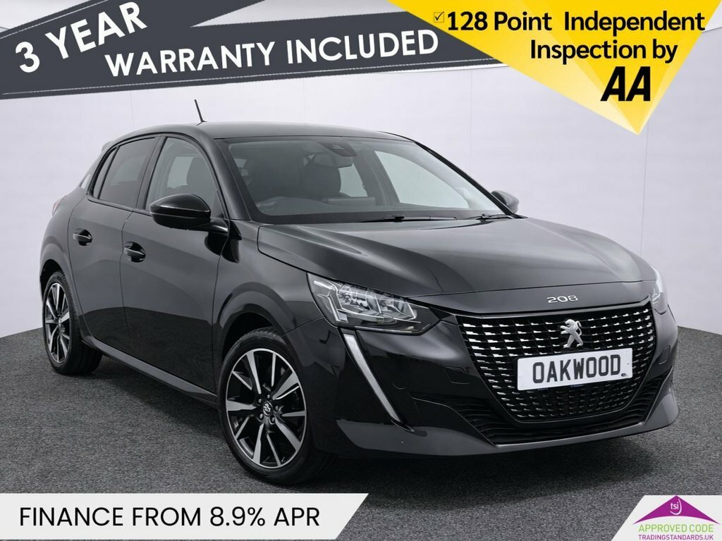 Peugeot 208 1L Allure Premium Black