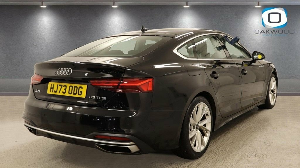 Audi A5 2L Sport HJ73ODG Black #4