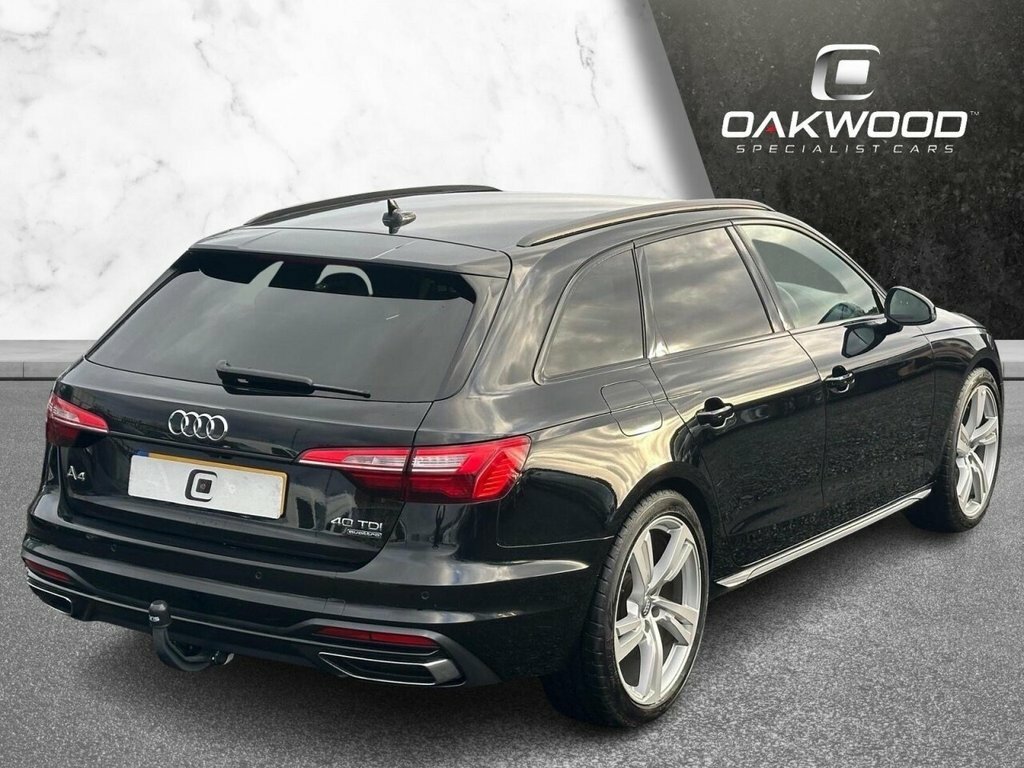 Audi A4 Avant 2L Sport Edition Black #5