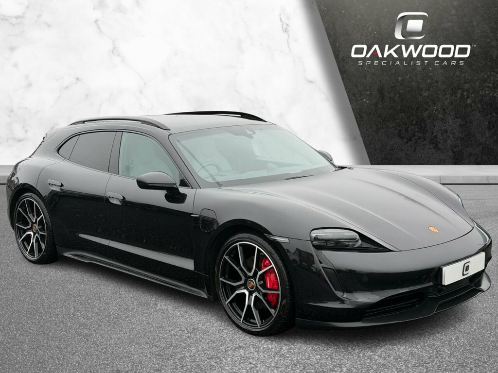 Porsche Taycan Estate Black