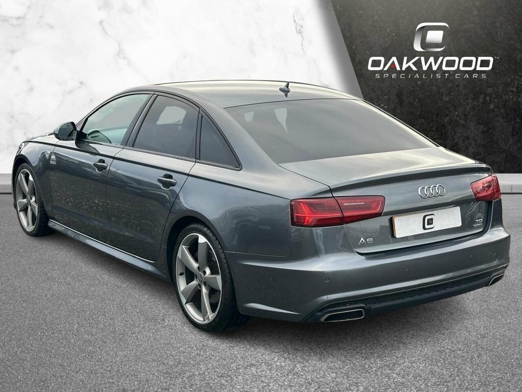 Audi A6 Saloon 3L Black Edition LX16FYY Grey #3