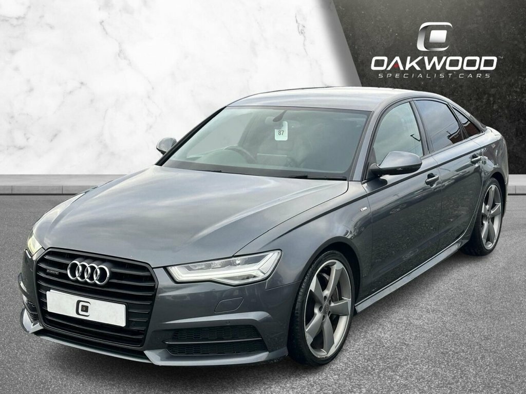 Audi A6 Saloon 3L Black Edition LX16FYY Grey #5