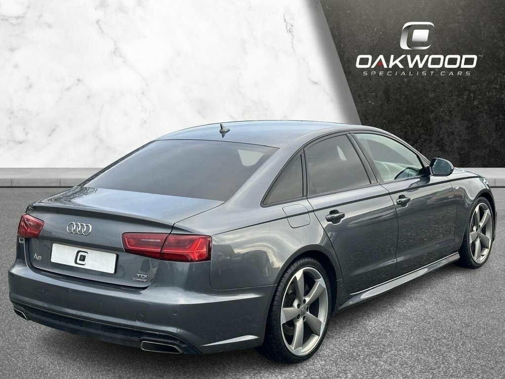 Audi A6 Saloon 3L Black Edition LX16FYY Grey #4