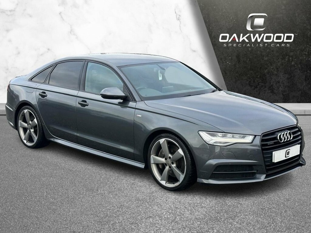 Audi A6 Saloon 3L Black Edition LX16FYY Grey